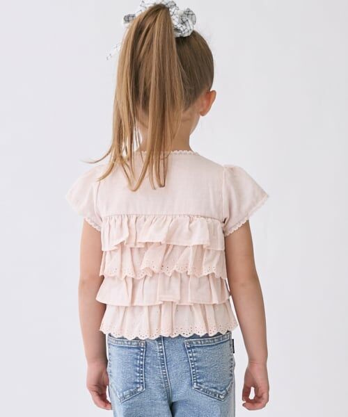 petit main / プティマイン シャツ・ブラウス | レースフリルトップス | 詳細2