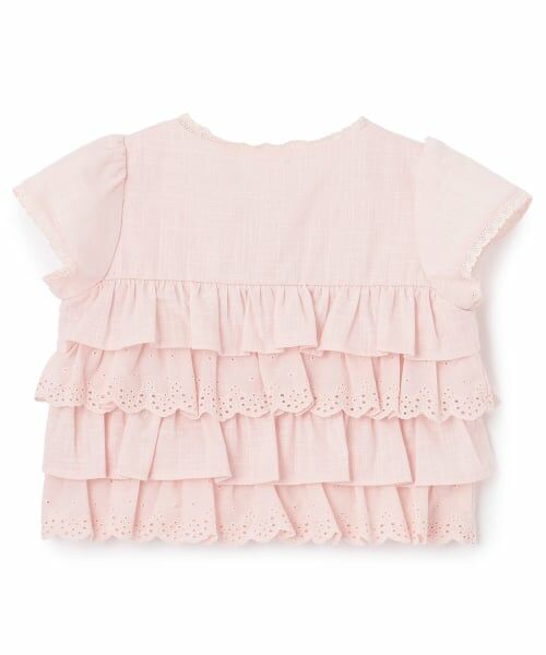 petit main / プティマイン シャツ・ブラウス | レースフリルトップス | 詳細5