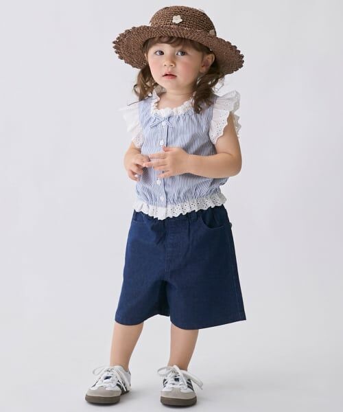 petit main / プティマイン シャツ・ブラウス | 【リンク】コットンレーストップス | 詳細2