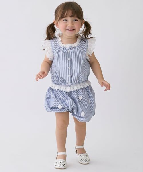 petit main / プティマイン シャツ・ブラウス | 【リンク】コットンレーストップス | 詳細3