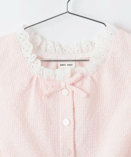 petit main / プティマイン シャツ・ブラウス | 【リンク】コットンレーストップス | 詳細7