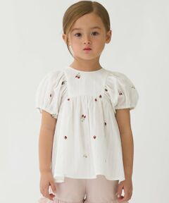 petit main / プティマイン その他トップス | 【リンク】いちごパフチュニック