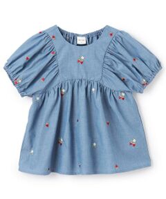 petit main / プティマイン その他トップス | 【リンク】いちごパフチュニック