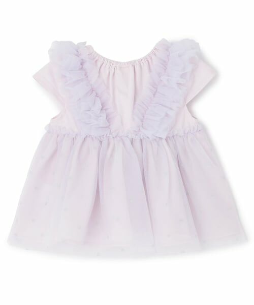 petit main / プティマイン その他トップス | 【リンク】チュールフリルチュニック | 詳細4