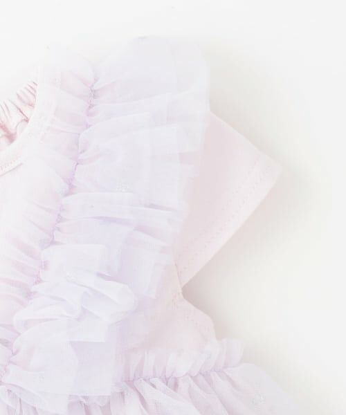 petit main / プティマイン その他トップス | 【リンク】チュールフリルチュニック | 詳細6