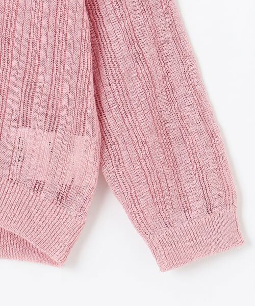 petit main / プティマイン カーディガン・ボレロ | シアーカディガン | 詳細12