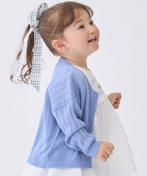 petit main / プティマイン カーディガン・ボレロ | シアーカディガン | 詳細5