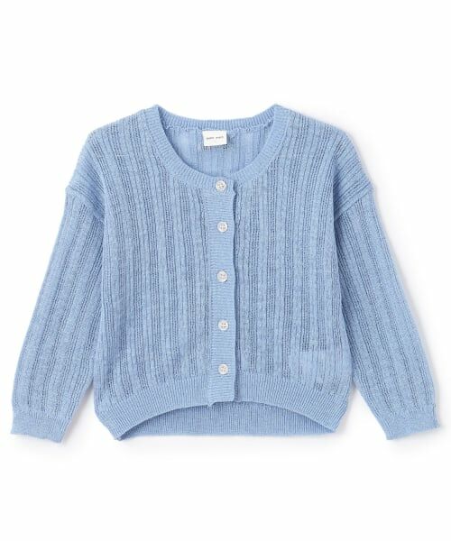 petit main / プティマイン カーディガン・ボレロ | シアーカディガン | 詳細8