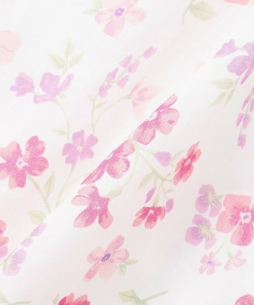 petit main / プティマイン ミニ丈・ひざ丈ワンピース | 【リンク】花柄Aラインワンピース | 詳細10