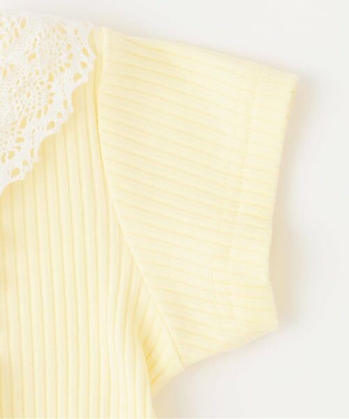 petit main / プティマイン ロンパース | 切り替えレースカバーオール | 詳細3