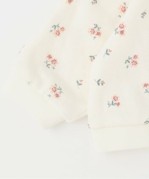 petit main / プティマイン ベビー・キッズウエア | 【リンク】花柄ZIP＆スカパンセットアップ | 詳細4