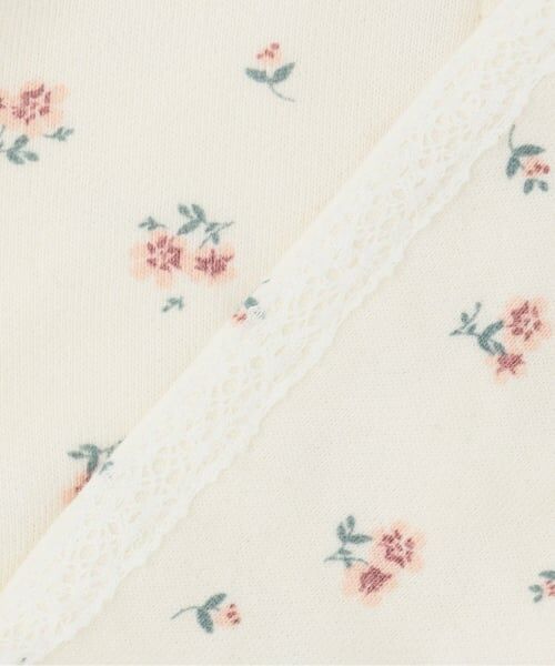 petit main / プティマイン ベビー・キッズウエア | 【リンク】花柄ZIP＆スカパンセットアップ | 詳細9