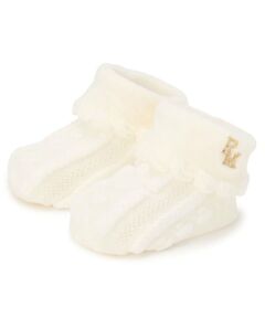 petit main / プティマイン ベビー・キッズウエア | ラメ刺しゅうカップソックス