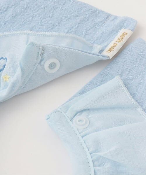 petit main / プティマイン スタイ・ビブ | 【防水】刺しゅうフリルスタイ | 詳細4