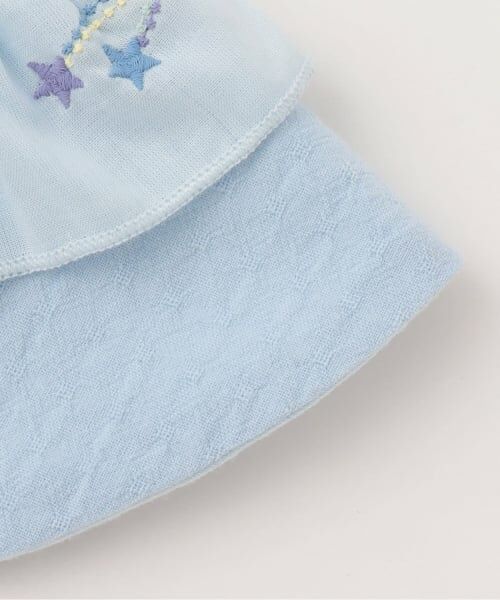 petit main / プティマイン スタイ・ビブ | 【防水】刺しゅうフリルスタイ | 詳細5