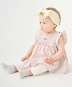 petit main / プティマイン ロンパース | 【リンク】いちご刺しゅうOPロンパース