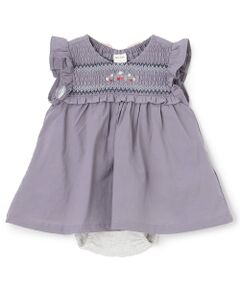 petit main / プティマイン ロンパース | 【リンク】いちご刺しゅうOPロンパース