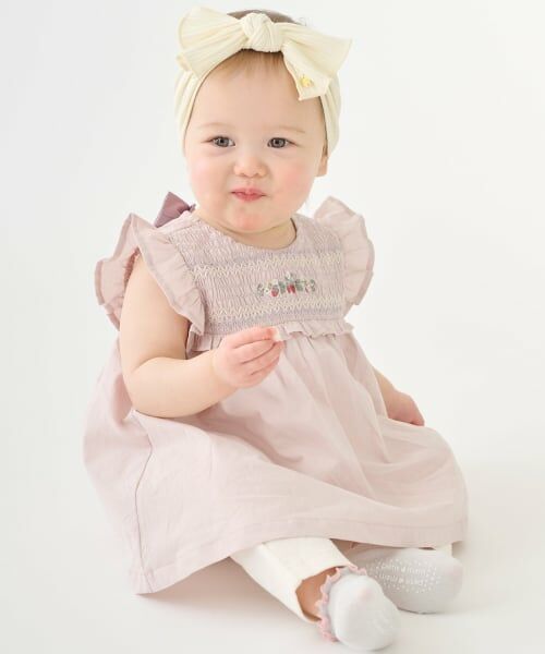 petit main / プティマイン ロンパース | 【リンク】いちご刺しゅうOPロンパース | 詳細1