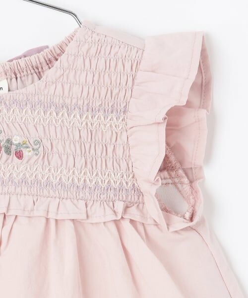 petit main / プティマイン ロンパース | 【リンク】いちご刺しゅうOPロンパース | 詳細10