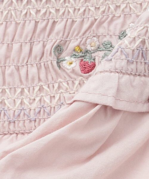 petit main / プティマイン ロンパース | 【リンク】いちご刺しゅうOPロンパース | 詳細15