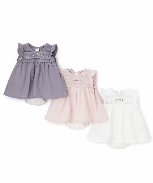 petit main / プティマイン ロンパース | 【リンク】いちご刺しゅうOPロンパース | 詳細16