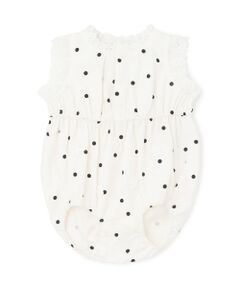 petit main / プティマイン ベビー・キッズウエア | 【リンク】コットンレースサロペット