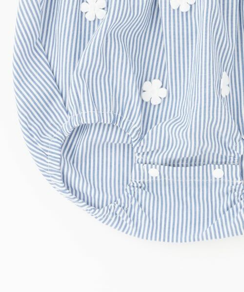 petit main / プティマイン ベビー・キッズウエア | 【リンク】コットンレースサロペット | 詳細8