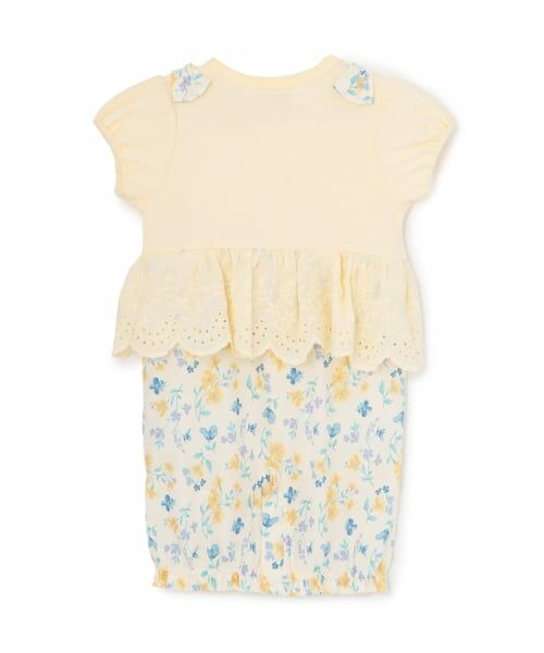 petit main / プティマイン ロンパース | ペプラム切替2wayオール | 詳細1