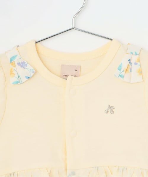 petit main / プティマイン ロンパース | ペプラム切替2wayオール | 詳細3