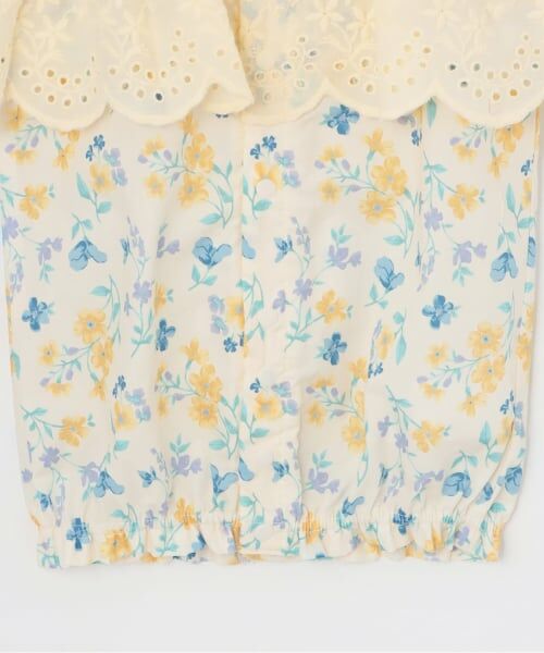 petit main / プティマイン ロンパース | ペプラム切替2wayオール | 詳細8