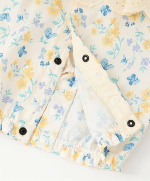 petit main / プティマイン ロンパース | ペプラム切替2wayオール | 詳細9