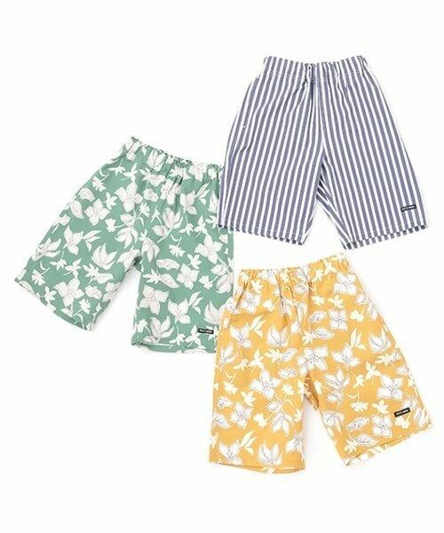 petit main / プティマイン ショート・ハーフ・半端丈パンツ | 【WEB限定】【水陸両用】総柄ハーフパンツ(ジュニア) | 詳細9