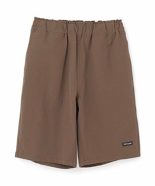petit main / プティマイン ショート・ハーフ・半端丈パンツ | 【WEB限定】【水陸両用】ハーフパンツ(ジュニア)（茶）