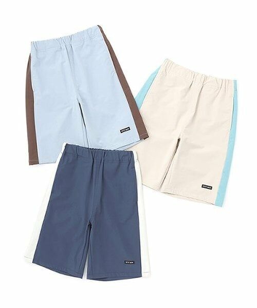 petit main / プティマイン ショート・ハーフ・半端丈パンツ | 【WEB限定】【水陸両用】サイドラインハーフパンツ(ジュニア) | 詳細7