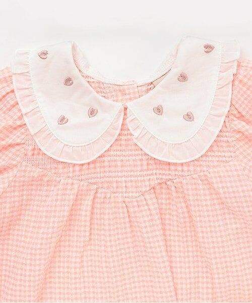 petit main / プティマイン Tシャツ | 【WEB限定】衿ハート刺しゅうチュニック | 詳細2