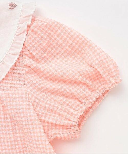 petit main / プティマイン Tシャツ | 【WEB限定】衿ハート刺しゅうチュニック | 詳細3