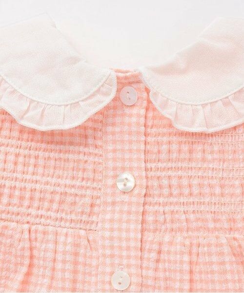 petit main / プティマイン Tシャツ | 【WEB限定】衿ハート刺しゅうチュニック | 詳細6