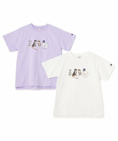 petit main / プティマイン Tシャツ | 【WEB限定】【防汚加工】DOGグラフィックTシャツ(ジュニア) | 詳細8