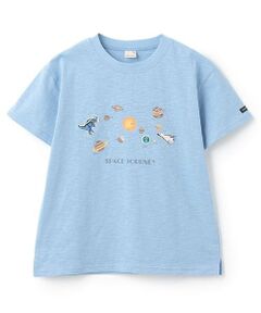 petit main / プティマイン Tシャツ | 【WEB限定】【防汚加工】宇宙グラフィックTシャツ(ジュニア)