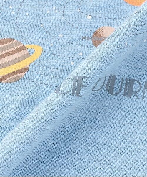 petit main / プティマイン Tシャツ | 【WEB限定】【防汚加工】宇宙グラフィックTシャツ(ジュニア) | 詳細7