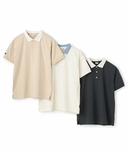 petit main / プティマイン Tシャツ | 【WEB限定】【接触冷感】ポロ衿配色Tシャツ(ジュニア) | 詳細7