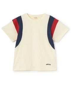 petit main / プティマイン Tシャツ | 【WEB限定】【接触冷感】袖ライン配色Tシャツ(ジュニア)