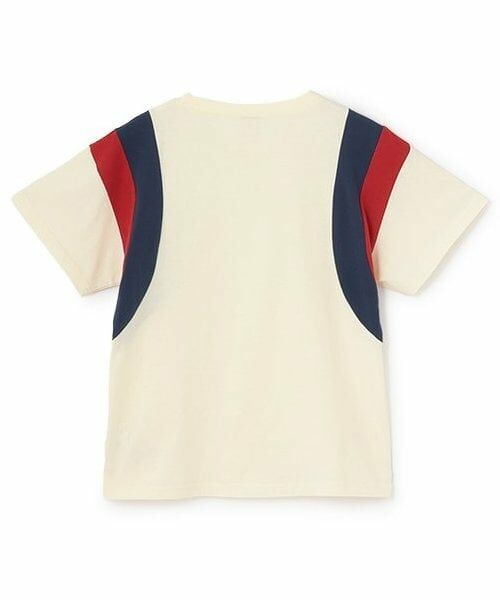 petit main / プティマイン Tシャツ | 【WEB限定】【接触冷感】袖ライン配色Tシャツ(ジュニア) | 詳細1