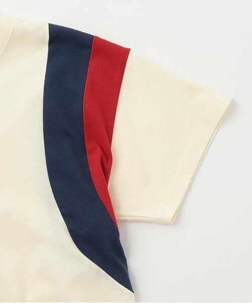 petit main / プティマイン Tシャツ | 【WEB限定】【接触冷感】袖ライン配色Tシャツ(ジュニア) | 詳細3
