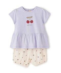 petit main / プティマイン ルームウェア | 【WEB限定】GIRLS半袖パジャマ