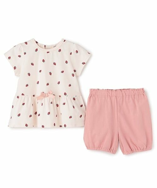 petit main / プティマイン ルームウェア | 【WEB限定】GIRLS半袖パジャマ | 詳細5