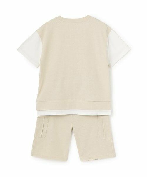 petit main / プティマイン ミニ丈・ひざ丈ワンピース | 【WEB限定】【接触冷感】ドッキングカットセットアップ(ジュニア) | 詳細1