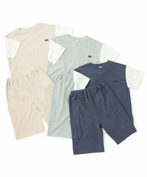 petit main / プティマイン ミニ丈・ひざ丈ワンピース | 【WEB限定】【接触冷感】ドッキングカットセットアップ(ジュニア) | 詳細11