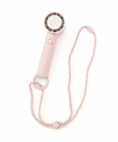 petit main / プティマイン その他 | ペルチェ冷却機能ファンカラビナつき（ライト ピンク）