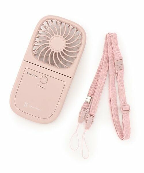 petit main / プティマイン その他 | ハンズフリー5wayスリムファン（ライト ピンク）